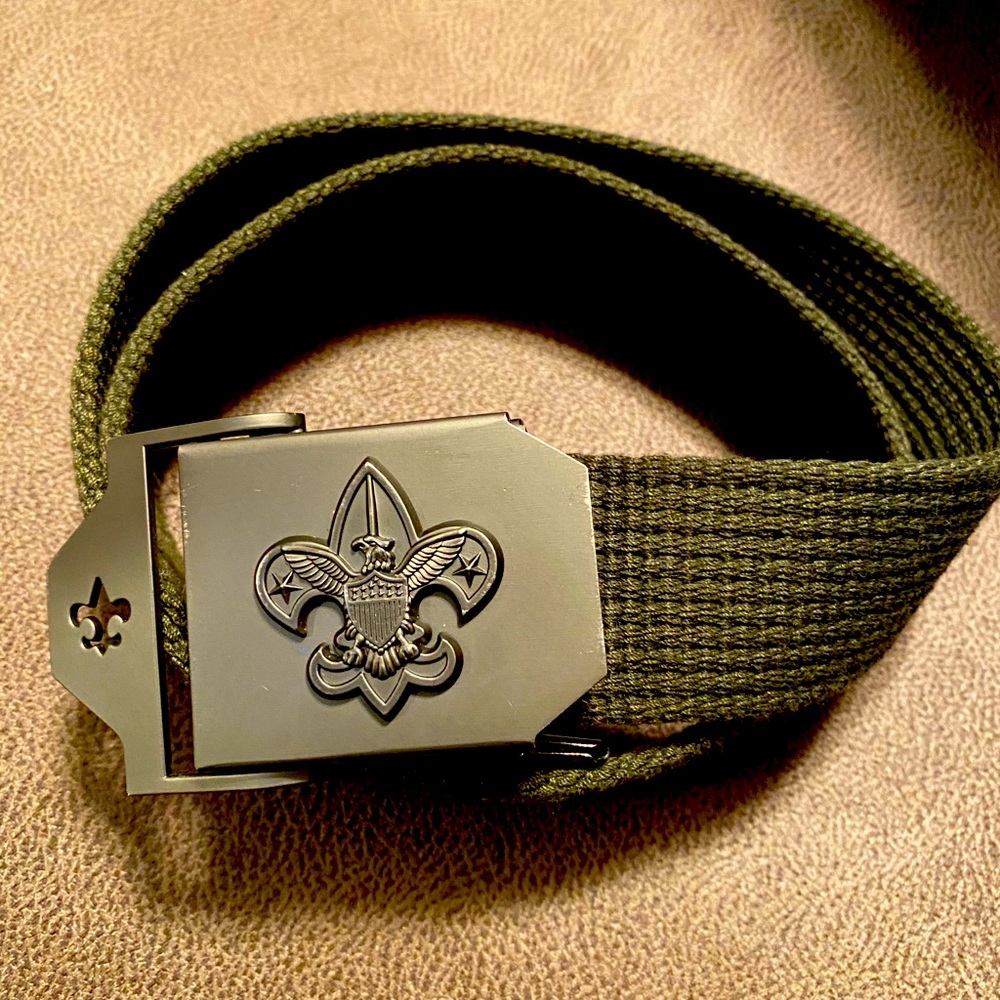 BSA Boy Scouts of America Uniform Belt -  size 32”
